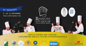 Villa Santa Maria si prepara ad accogliere la 46ª edizione della Rassegna dei Cuochi, in programma dal 9 all’11 ottobre 2026.