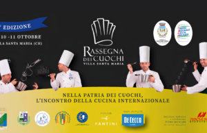 Comunicato stampa: Villa Santa Maria, dal 9 all’11 Ottobre torna la Rassegna dei Cuochi Villa Santa Maria si prepara ad accogliere la 46ª edizione della Rassegna dei Cuochi, in programma dal 9 all’11 ottobre 2026.